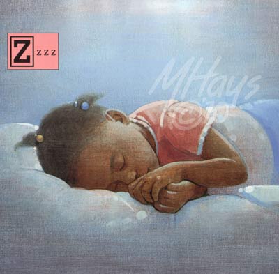 K is For Kiss Goodnight art by Michael Hays ©2010